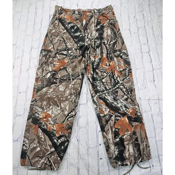 Outfitters Ridge MENS L 36-38 Camo Fusion 3D Cargo Jeans Pants Brown - Picture 1 of 10